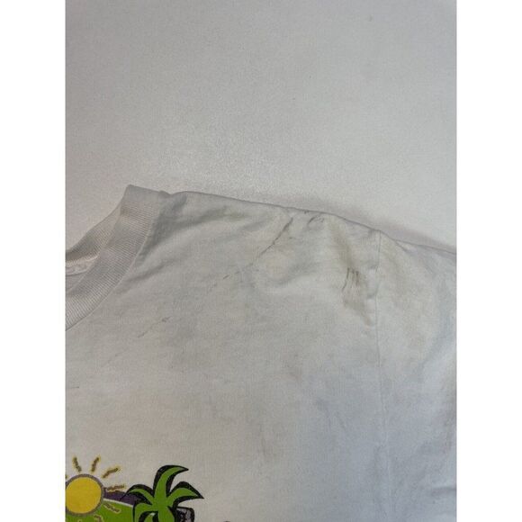 VINTAGE Key Biscayne Triathlon Trilogy 2004 Graphic T-shirt Men Medium White - Picture 5 of 10